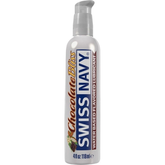Лубрикант SWISS NAVY Chocolate Bliss со вкусом шоколада, 118 мл.