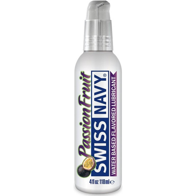 Лубрикант SWISS NAVY Passion Fruit Flavored Lubricant с ароматом маракуйя 4oz/118 мл.