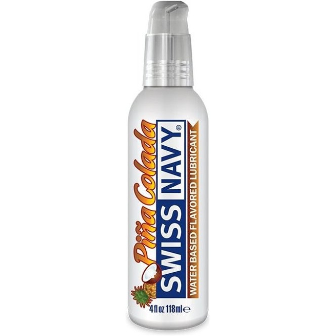 Лубрикант SWISS NAVY Pina Colada Flavored Lubricant с ароматом пина-колада 4oz/118 мл.