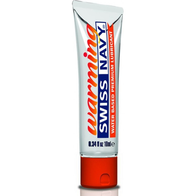 Лубрикант SWISS NAVY Warming Lubricant с разогревающим эффектом 10 мл.